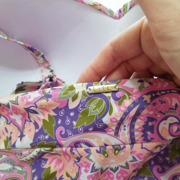 NWT Nicole Miller Tankini Swim Top Size 3X - Picture 6 of 9